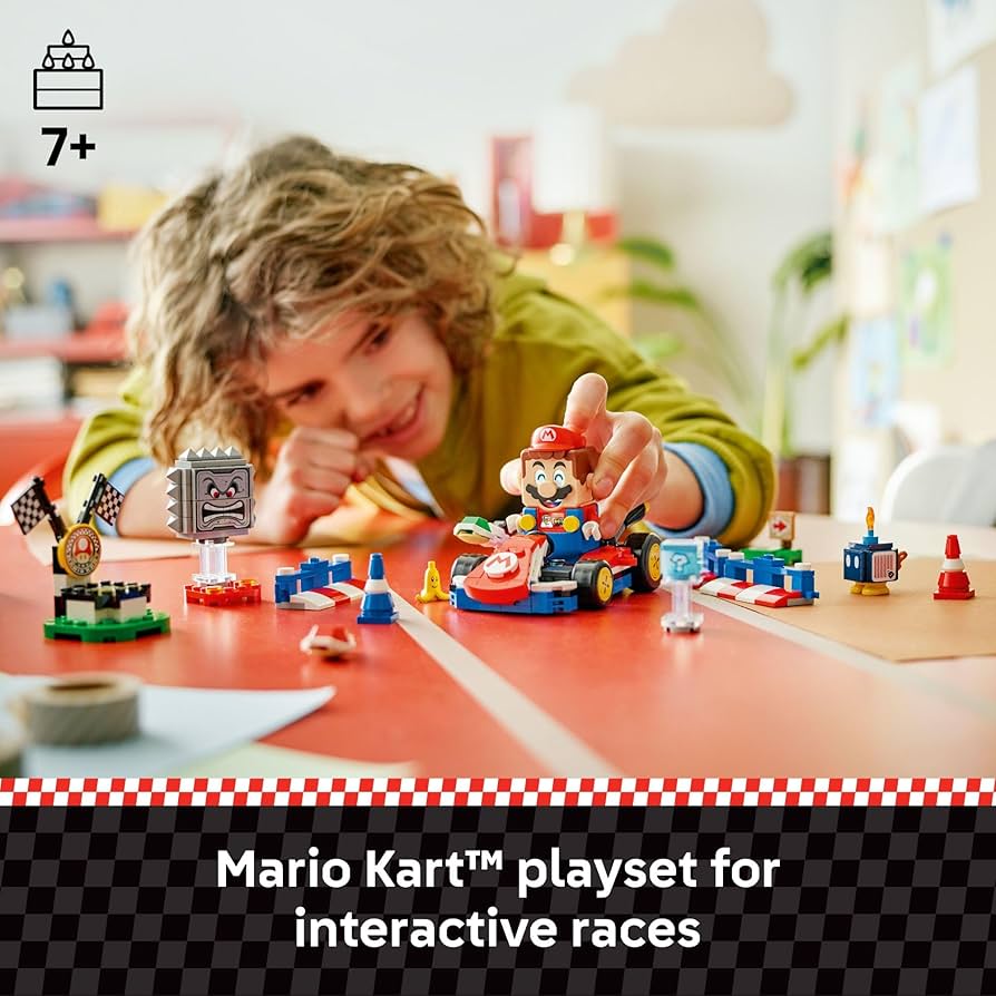Amazon.com: LEGO Super Mario: Mario Kart – Interactive Mario